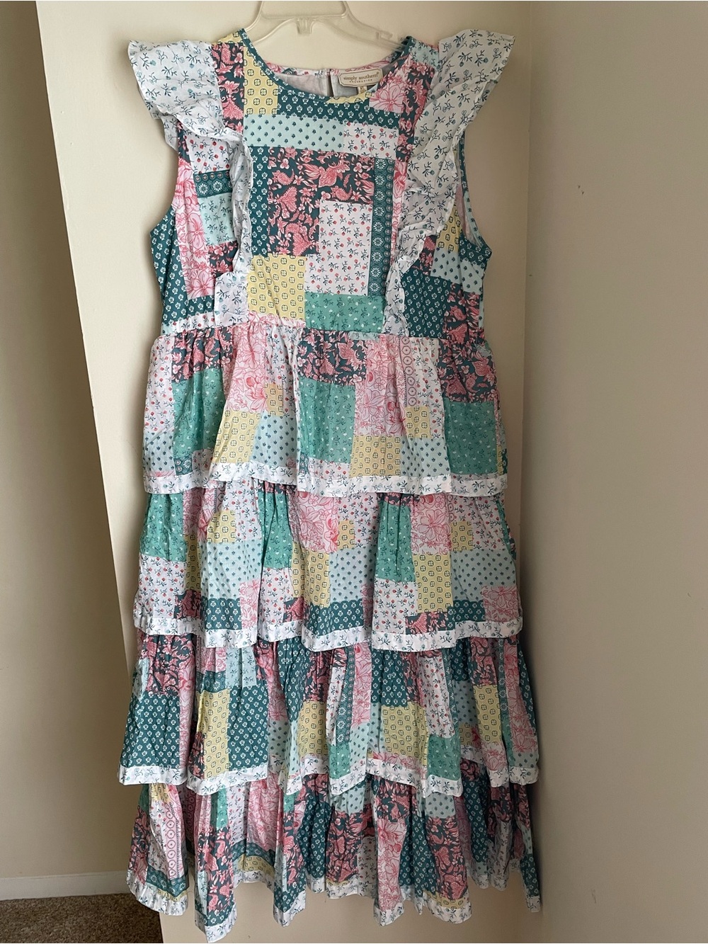Simply Southern 100% Cotton Ruffle Tiered Dress